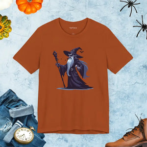 Mysterious Warlock Unisex Jersey Tee Airlume Combed Magic - Dipaliz - Autumn / s - T-shirts