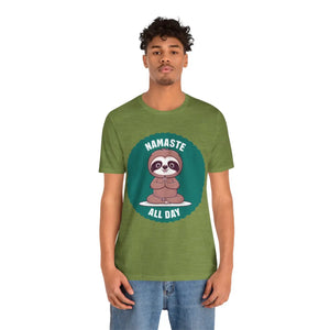 Sloth Yoga Unisex Jersey - Quality Print Tee - Dipaliz - T-shirts