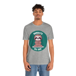 Sloth Yoga Unisex Jersey - Quality Print Tee - Dipaliz - T-shirts
