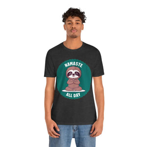 Sloth Yoga Unisex Jersey - Quality Print Tee - Dipaliz - T-shirts