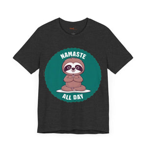 Sloth Yoga Unisex Jersey - Quality Print Tee - Dipaliz - T-shirts