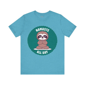 Sloth Yoga Unisex Jersey - Quality Print Tee - Dipaliz - T-shirts