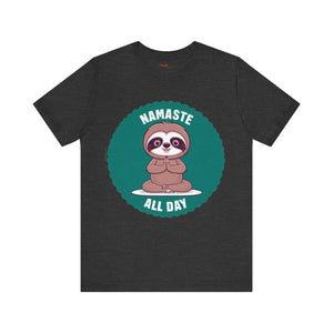 Sloth Yoga Unisex Jersey - Quality Print Tee - Dipaliz - T-shirts