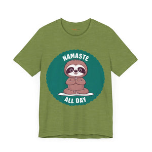 Sloth Yoga Unisex Jersey - Quality Print Tee - Dipaliz - T-shirts