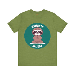 Sloth Yoga Unisex Jersey - Quality Print Tee - Dipaliz - T-shirts
