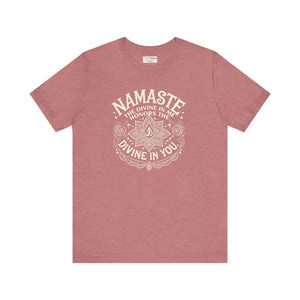 Soft Namaste Unisex Jersey Short Sleeve Tee - Dipaliz - T-shirts