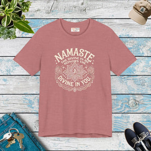 Soft Namaste Unisex Jersey Short Sleeve Tee - Dipaliz - T-shirts