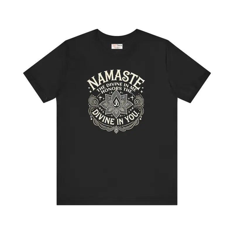 Namaste Unisex Jersey Short Sleeve Tee - Embrace the Divine - T-shirt