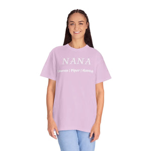 Nana Personalized T-shirt - Custom Names Grandma - Dipaliz - T-shirts