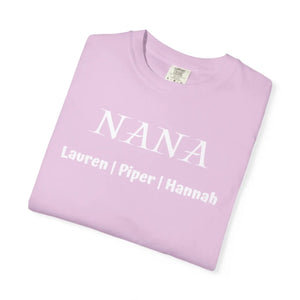 Nana Personalized T-shirt - Custom Names Grandma - Dipaliz - T-shirts