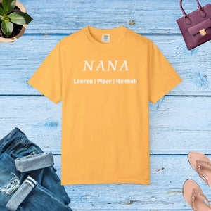 Nana Personalized T-shirt - Custom Names Grandma - Dipaliz - T-shirts