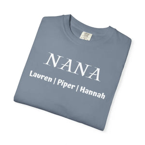 Nana Personalized T-shirt - Custom Names Grandma - Dipaliz - T-shirts