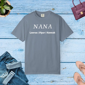 Nana Personalized T-shirt - Custom Names Grandma - Dipaliz - T-shirts