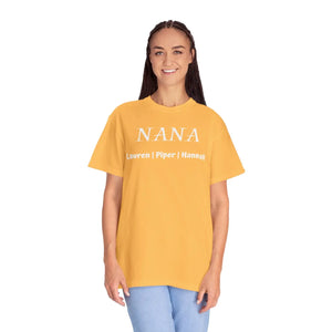 Nana Personalized T-shirt - Custom Names Grandma - Dipaliz - T-shirts
