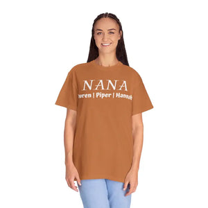 Custom Names Grandma T-shirt - Personalized Nana Gift - Dipaliz