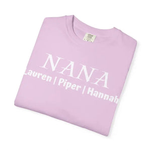 Custom Names Grandma T-shirt - Personalized Nana Gift - Dipaliz
