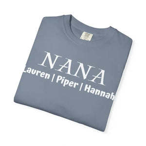 Custom Names Grandma T-shirt - Personalized Nana Gift - Dipaliz