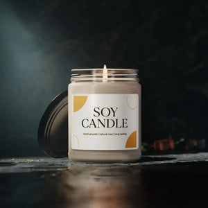 Scented Soy Candle Long Lasting Aroma Cotton Wick - Dipaliz - Candles