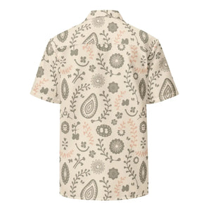 Unisex Nature Art Button Shirt - Eco Friendly Style - Dipaliz - Shirts