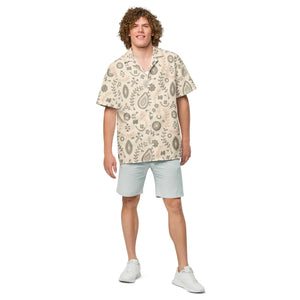 Unisex Nature Art Button Shirt - Eco Friendly Style - Dipaliz - Shirts