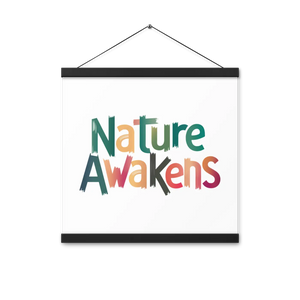 Wooden Hanger Poster – Matte Japanese Paper - Dipaliz - Posters Prints & Visual Artwork