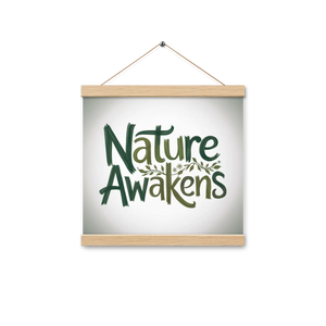 Nature Awakens Poster – Stylish Hanger Piece - Dipaliz - Posters Prints & Visual Artwork