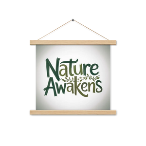 Nature Awakens Poster – Stylish Hanger Piece - Dipaliz - Posters Prints & Visual Artwork