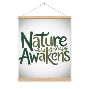 Nature Awakens Poster – Stylish Hanger Piece - Dipaliz - Posters Prints & Visual Artwork