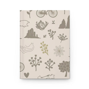 Vibrant Hardcover Journal - Nature Elements Design - Dipaliz - Journals
