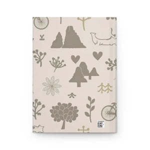 Vibrant Hardcover Journal - Nature Elements Design - Dipaliz - Journals