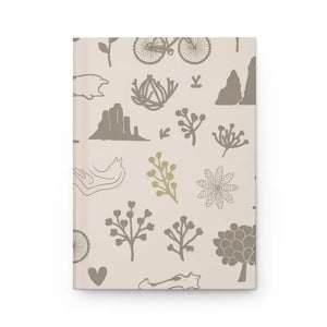Hardcover Journal - Neutral Nature Elements - Dipaliz - Journals