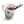 Floral Heart 12oz Latte Mug - Ceramic Nature Design - Dipaliz - Mugs