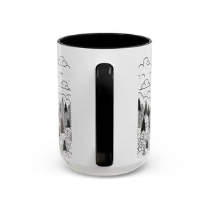 Nature-inspired Accent Coffee Mug for Bright Cozy Mornings - Dipaliz - Mugs