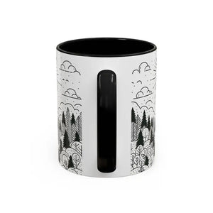 Nature-inspired Accent Coffee Mug for Bright Cozy Mornings - Dipaliz - Mugs