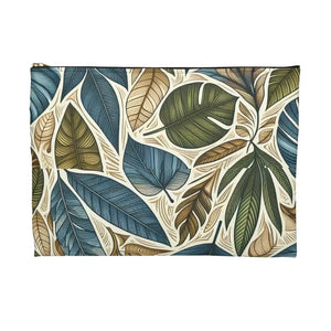 Floral Makeup Bag Accessory Pouch with Durable Zipper Closure - Dipaliz - Cosmetic & Toiletry Bags