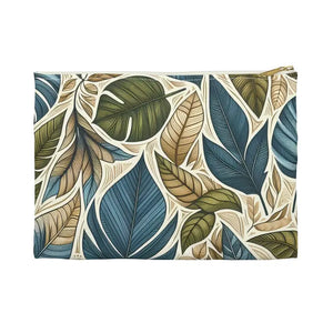 Floral Makeup Bag Accessory Pouch with Durable Zipper Closure - Dipaliz - Small / White Zipper - Cosmetic & Toiletry