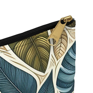 Floral Makeup Bag Accessory Pouch with Durable Zipper Closure - Dipaliz - Cosmetic & Toiletry Bags