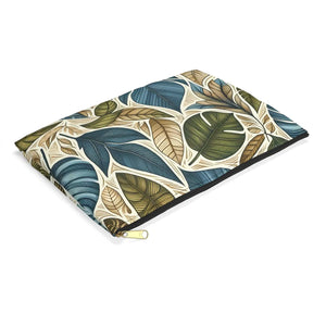 Vibrant Floral Makeup Bag - Durable Zipper Closure - Dipaliz - Cosmetic & Toiletry Bags
