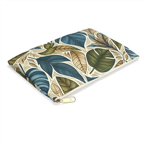 Vibrant Floral Makeup Bag - Durable Zipper Closure - Dipaliz - Cosmetic & Toiletry Bags