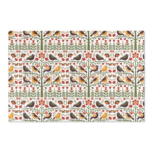 Birds & Trees Area Rug - Nature Inspired Home Decor - Dipaliz - Rugs