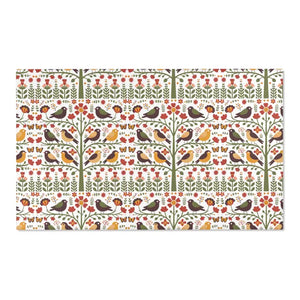 Birds & Trees Area Rug - Nature Inspired Home Decor - Dipaliz - Rugs