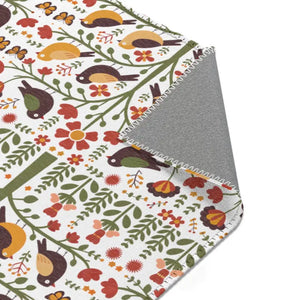 Birds & Trees Area Rug - Nature Inspired Home Decor - Dipaliz - Rugs