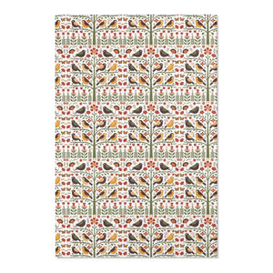 Birds & Trees Area Rug - Nature Inspired Home Decor - Dipaliz - Rugs
