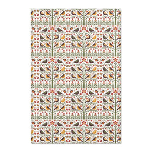 Birds & Trees Area Rug - Nature Inspired Home Decor - Dipaliz - Rugs