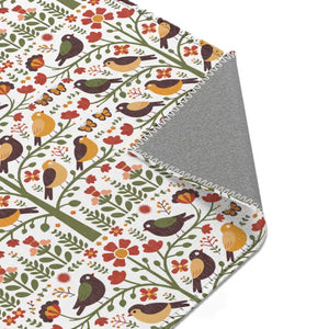 Birds & Trees Area Rug - Nature Inspired Home Decor - Dipaliz - Rugs