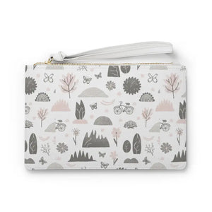 Chic Nature Clutch Vegan Leather Saffiano Pattern Finish Dipaliz - one Size - Bags