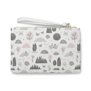 Chic Nature Clutch Vegan Leather Saffiano Pattern Finish Dipaliz - one Size - Bags