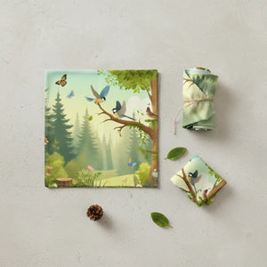 Eco Table Decor – Vibrant Butterfly Design - Dipaliz - Cloth Napkins