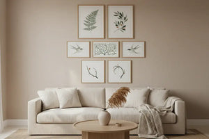 Nature-inspired prints display
