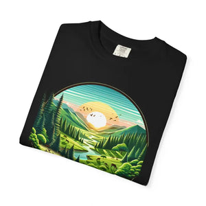 Relaxed Fit Graphic Tee for Outdoor Lovers Adventures - Dipaliz - T-shirts